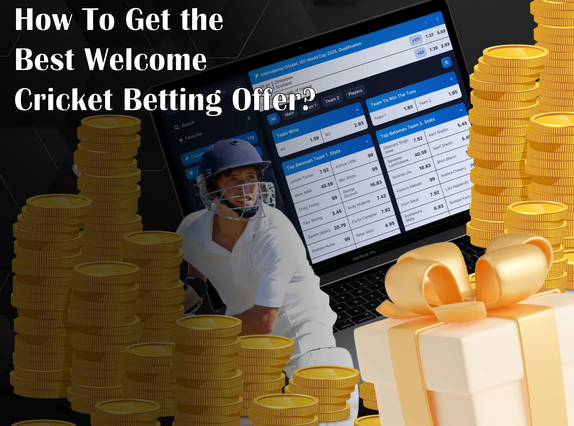 Go to the betting site, sign up for it, choose the bonus type and tip up your account to get a bonus.