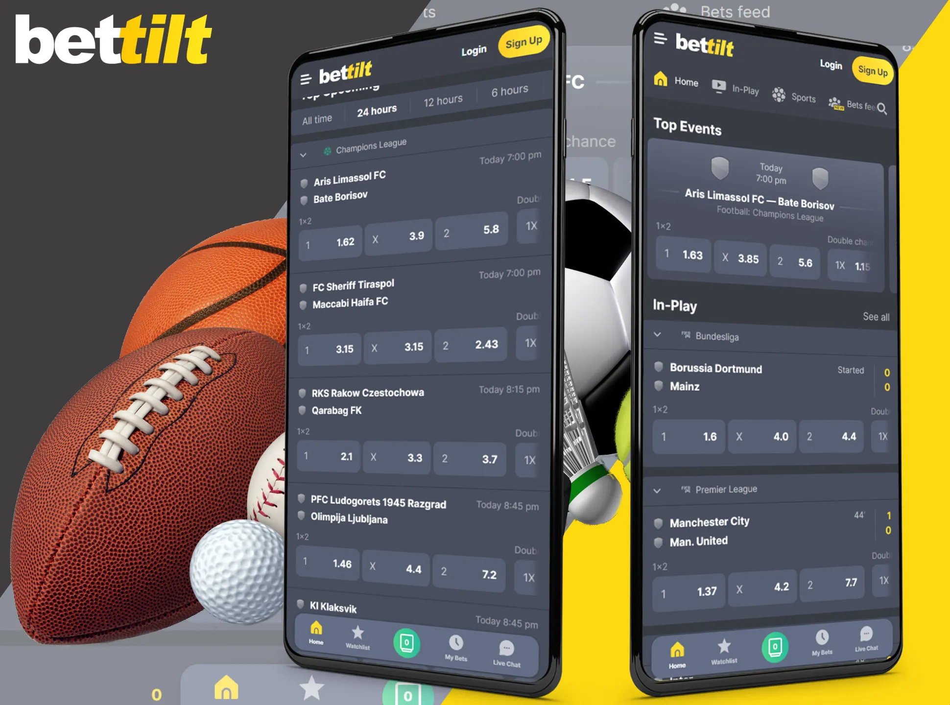 You can place different types of bets such as single, system, accumulator and other.