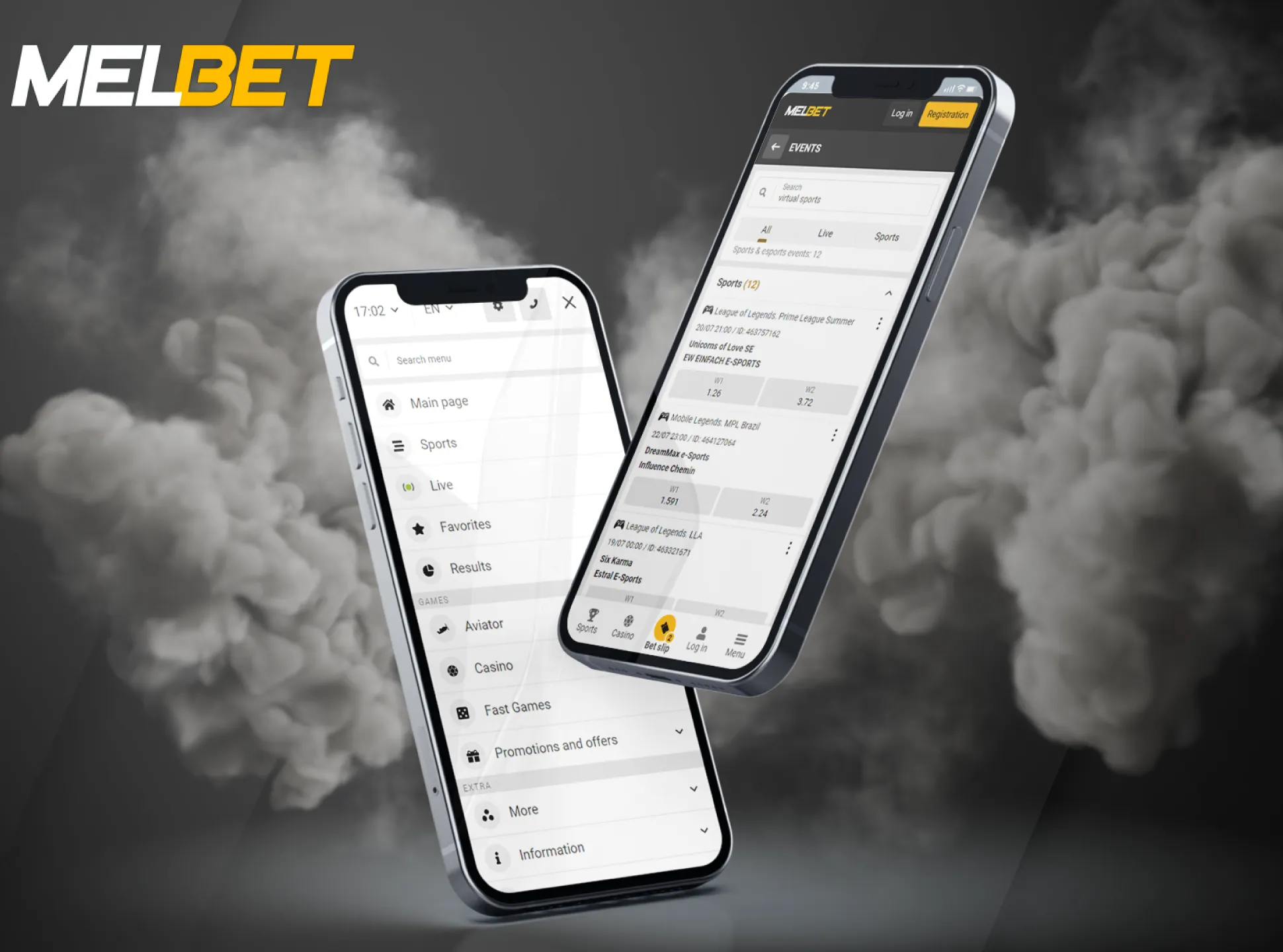 You can place bets whenever you want with the Melbet mobile app.