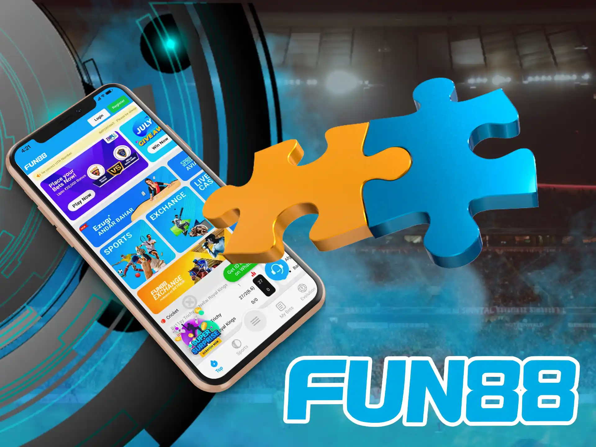 If you are not yet familiar with all the options in the Fun88 app, our article will introduce them to you.