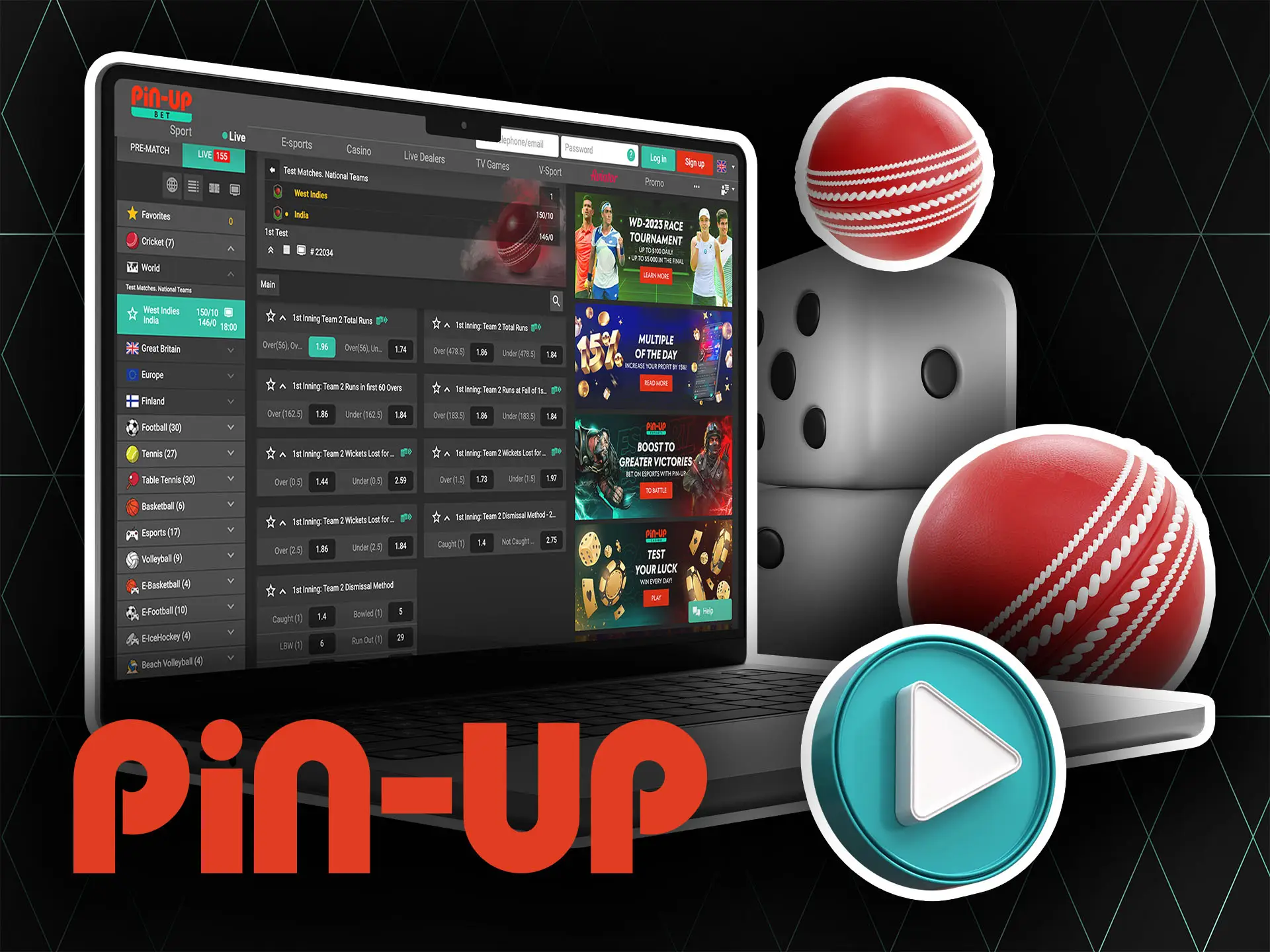 Find the most profitable odds and place winning bets.