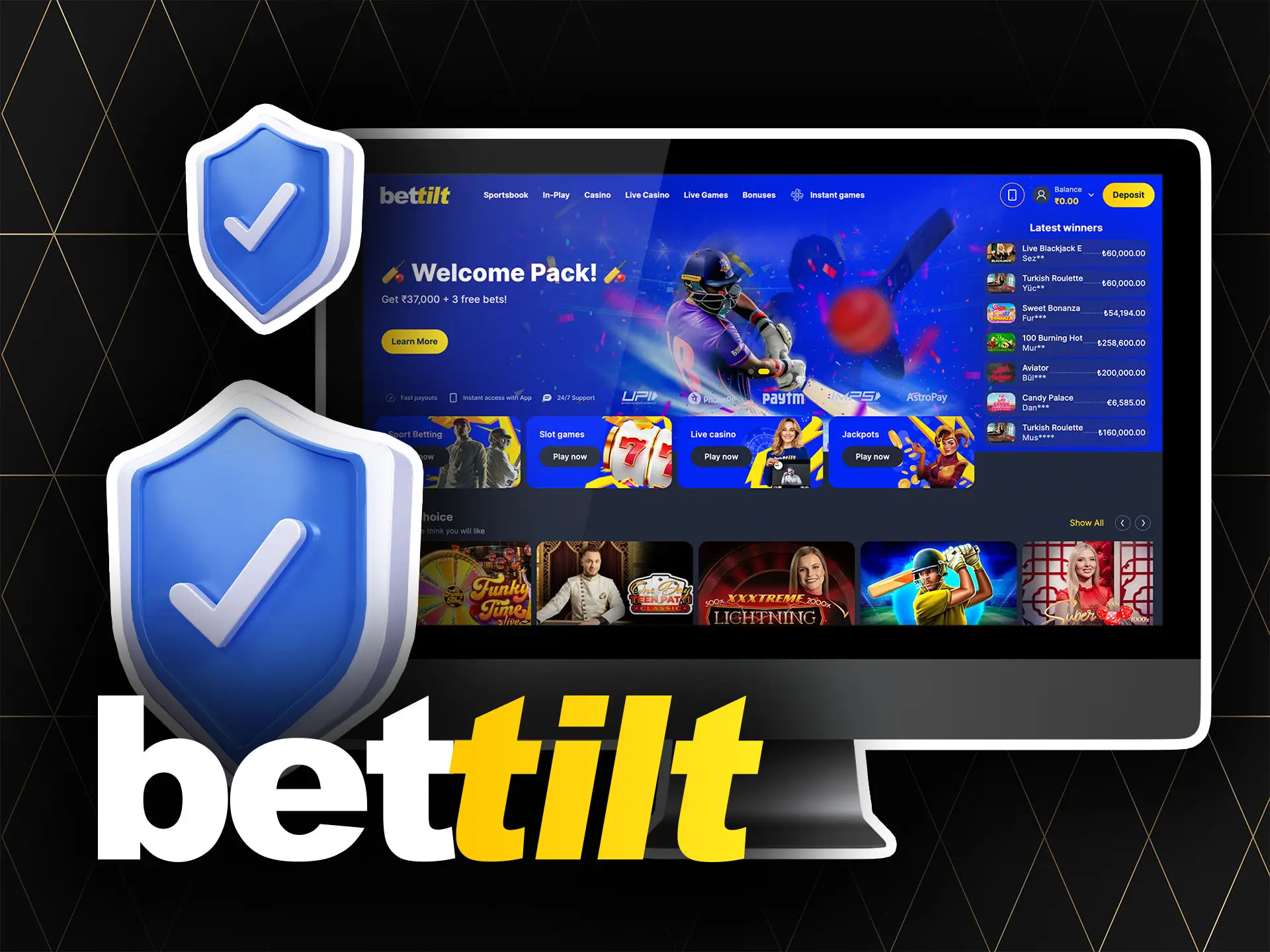 Bettilt is safe and secure to bet on money.