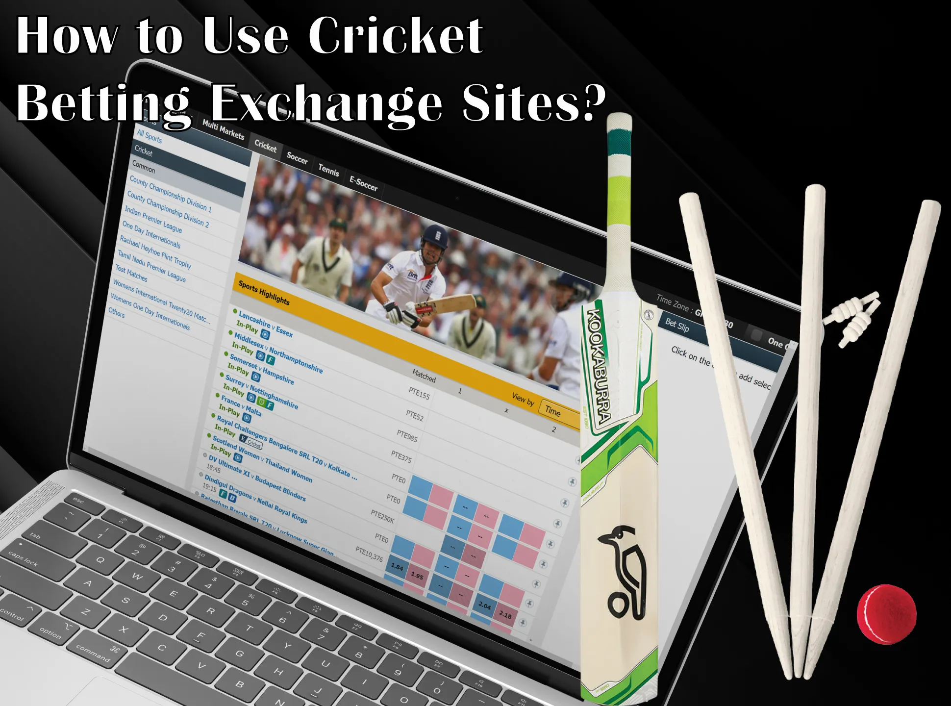 Read how easy it is for you to use cricket betting exchanges sites.