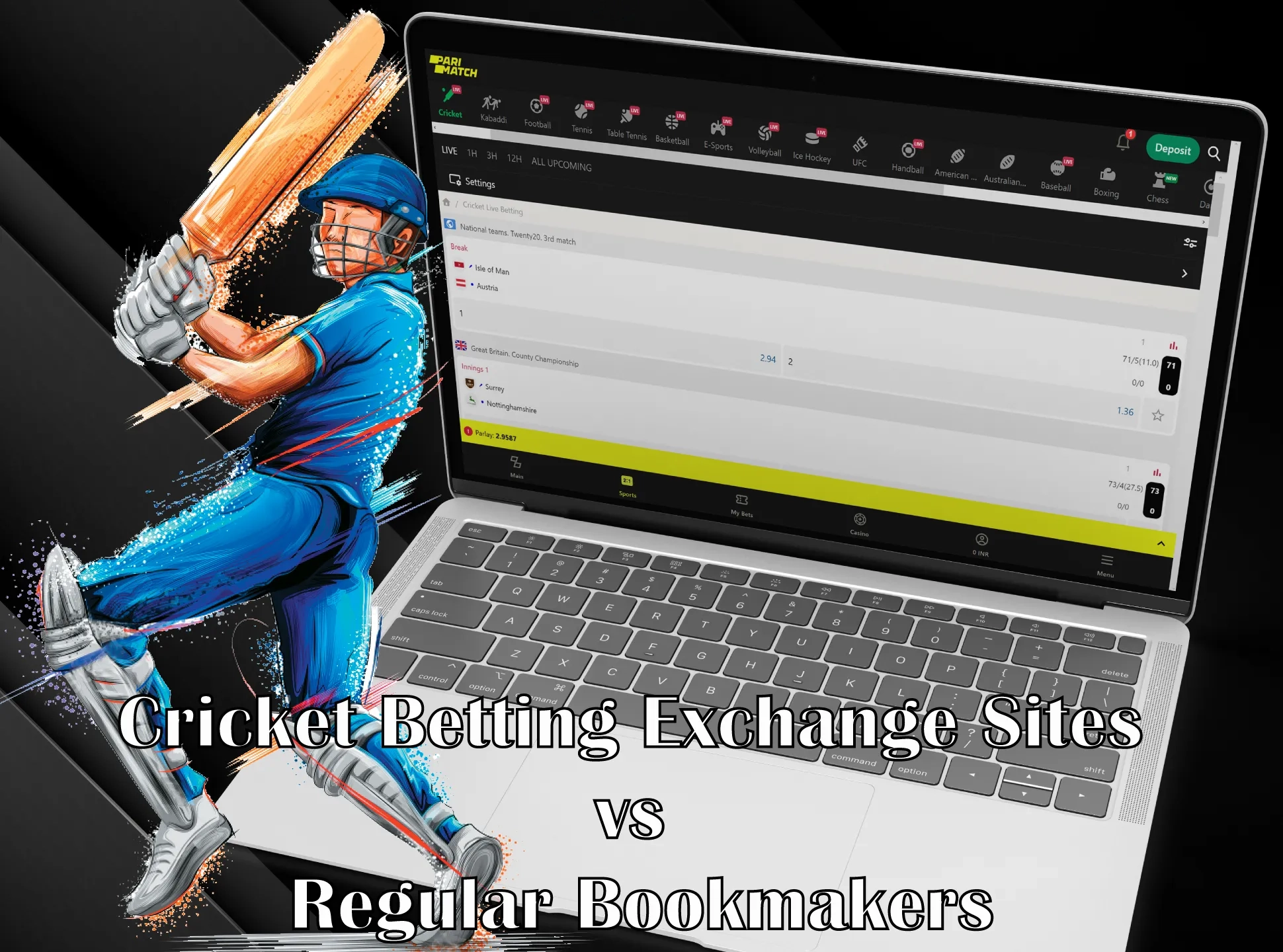 Learn about the advantages of cricket betting exchange sites over other bookmakers.