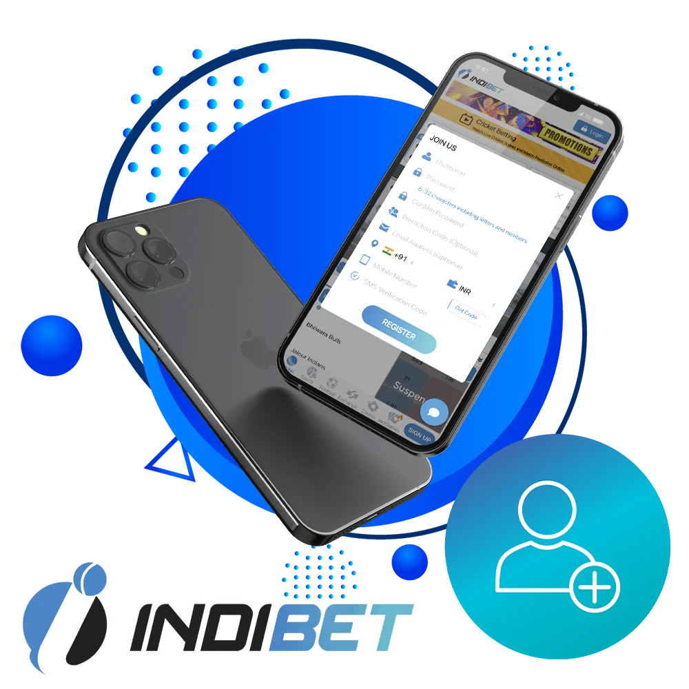 Learn how to create an account on the site and complete the verification process on the website and app of top betting site Indibet.