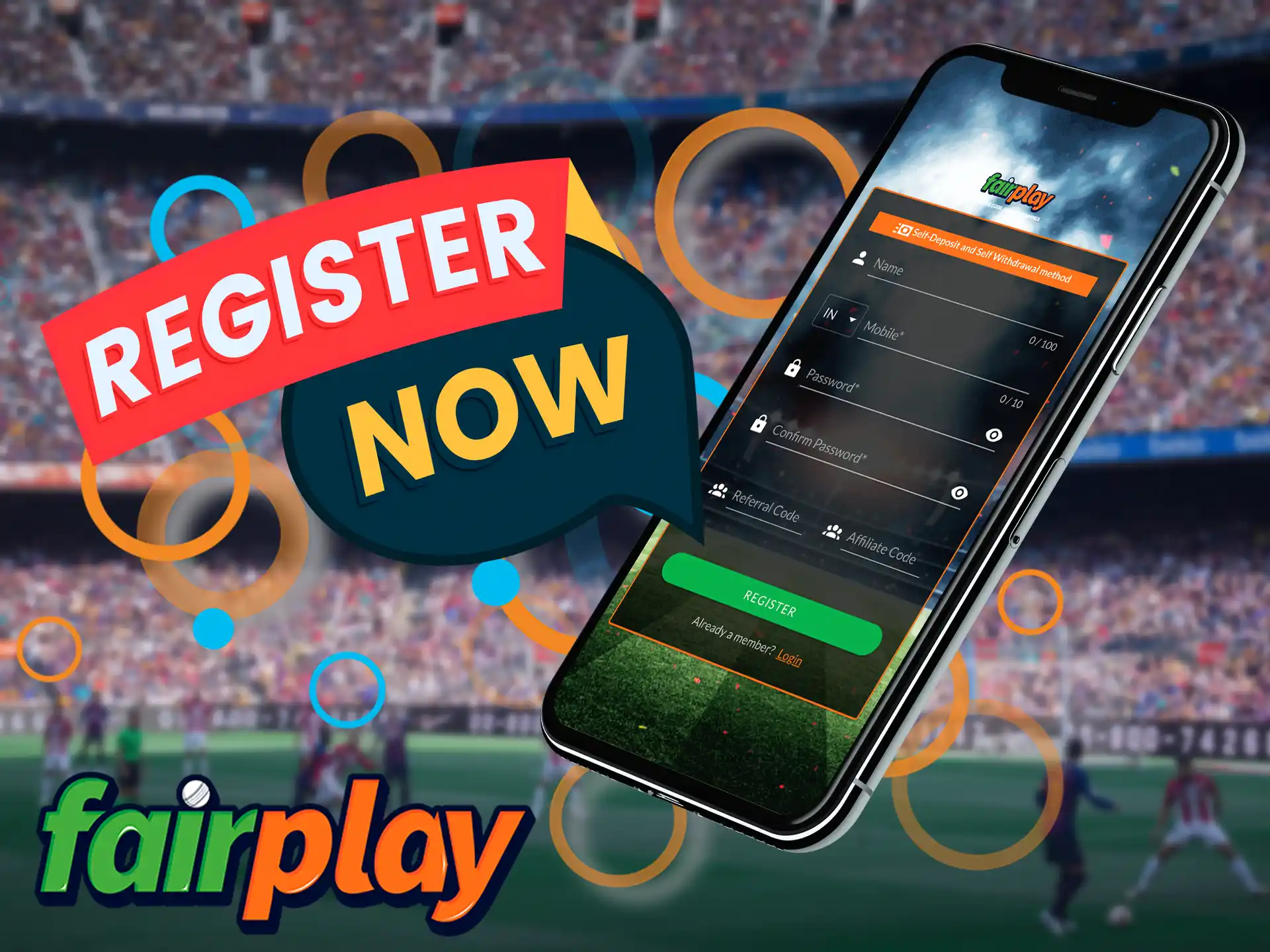 In order to fully enjoy betting at Fairplay you need to create an account to speed up the process follow our guide.