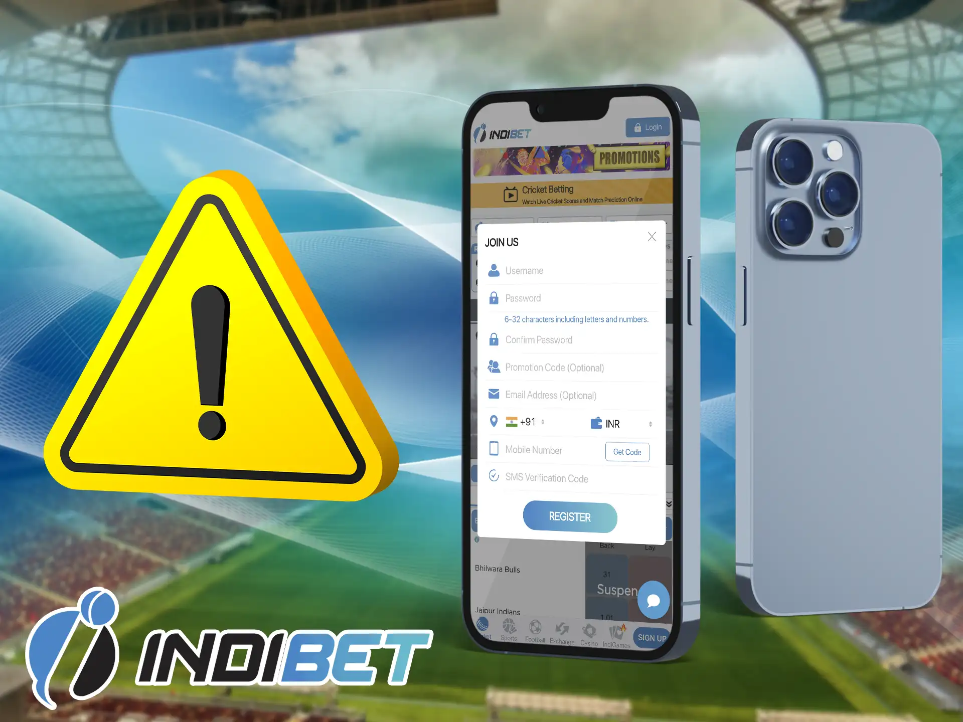 Find out what requirements you need to meet when creating an Indibet account.