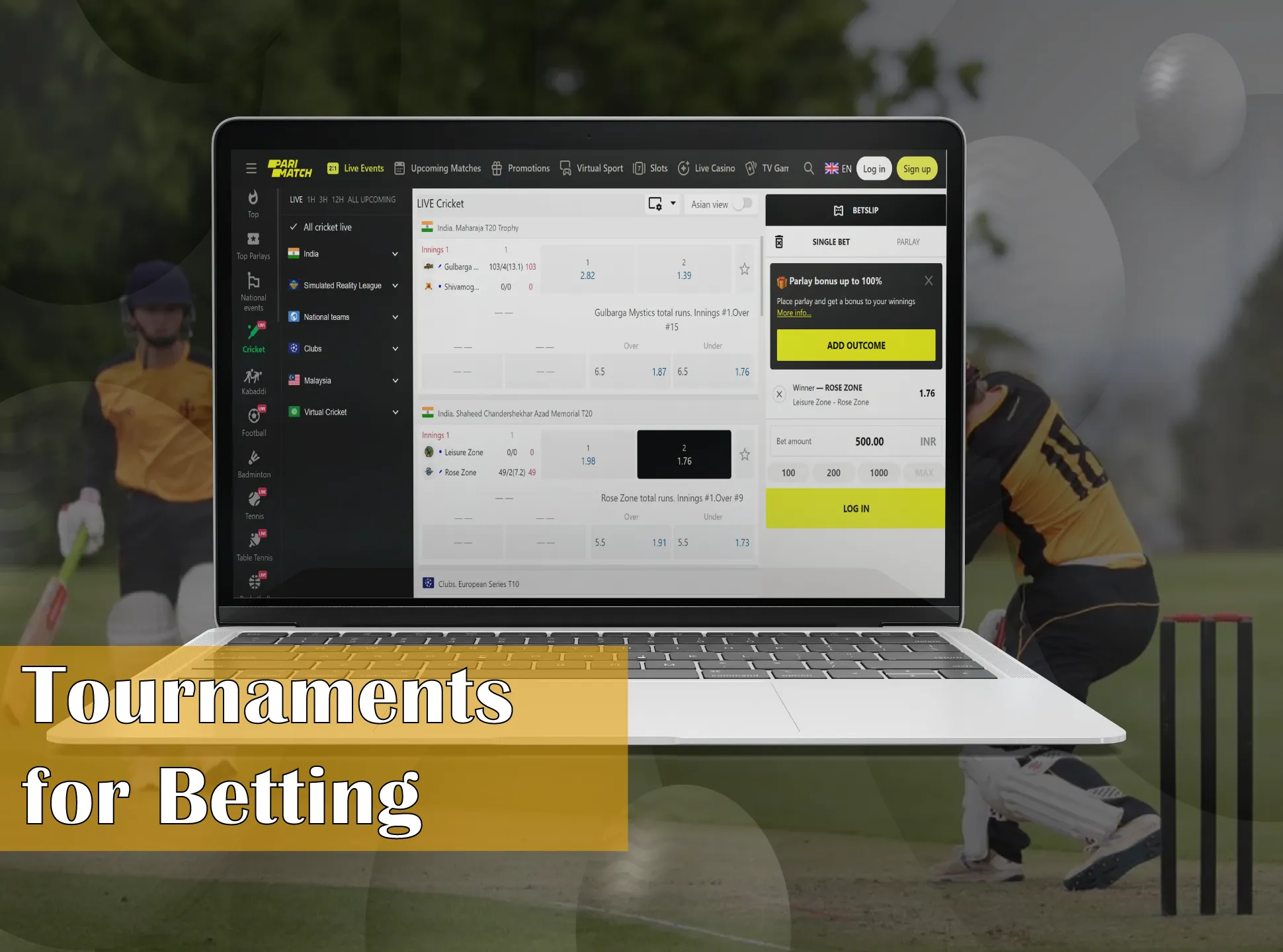 Our site will help you to be always up to date with the latest sports events, and will not let you miss a bright opportunity to make money on stakes.