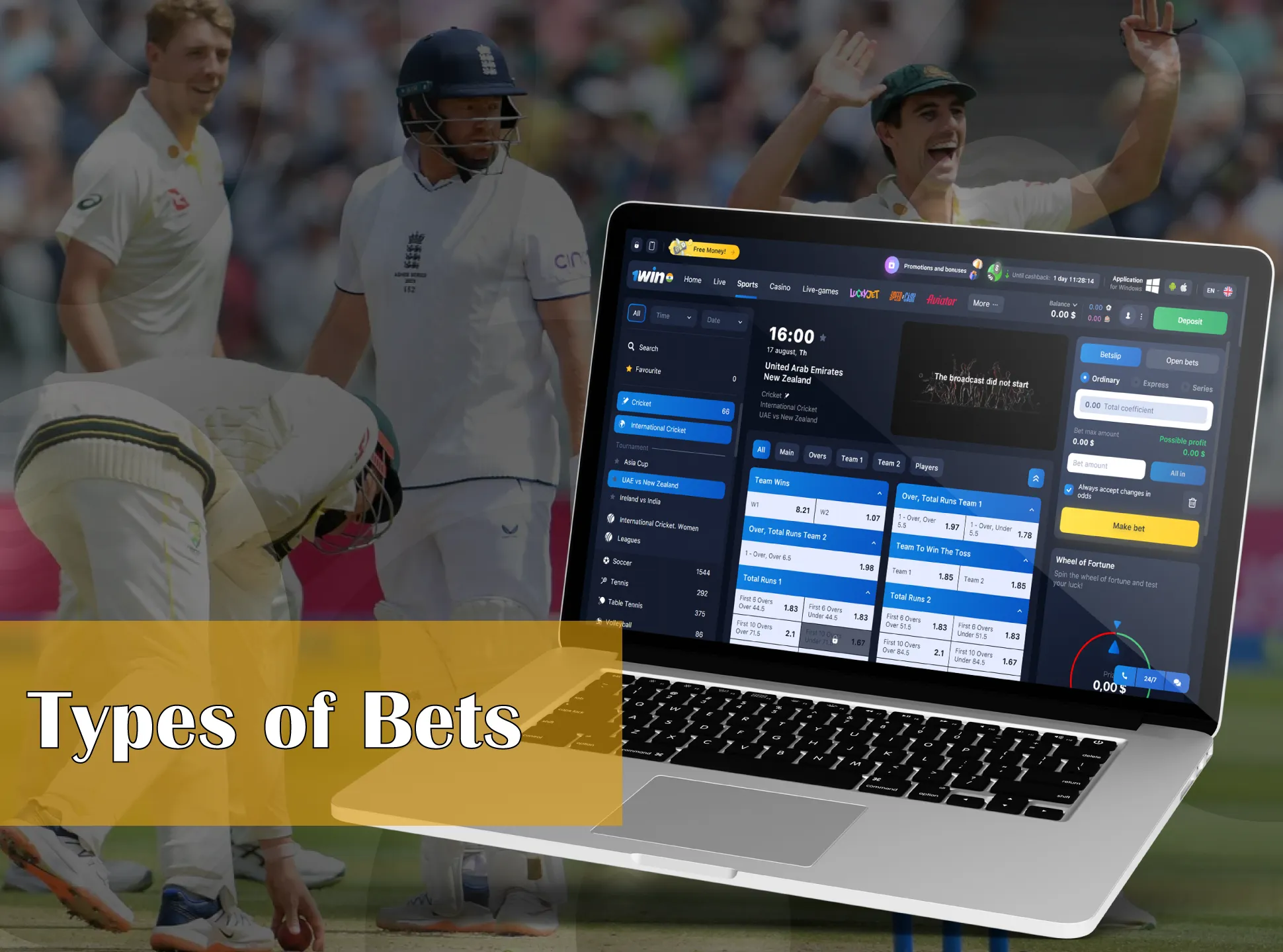 If you want to start betting in real time, you are on the right track, you are waiting for high odds that gives you more chances to win.
