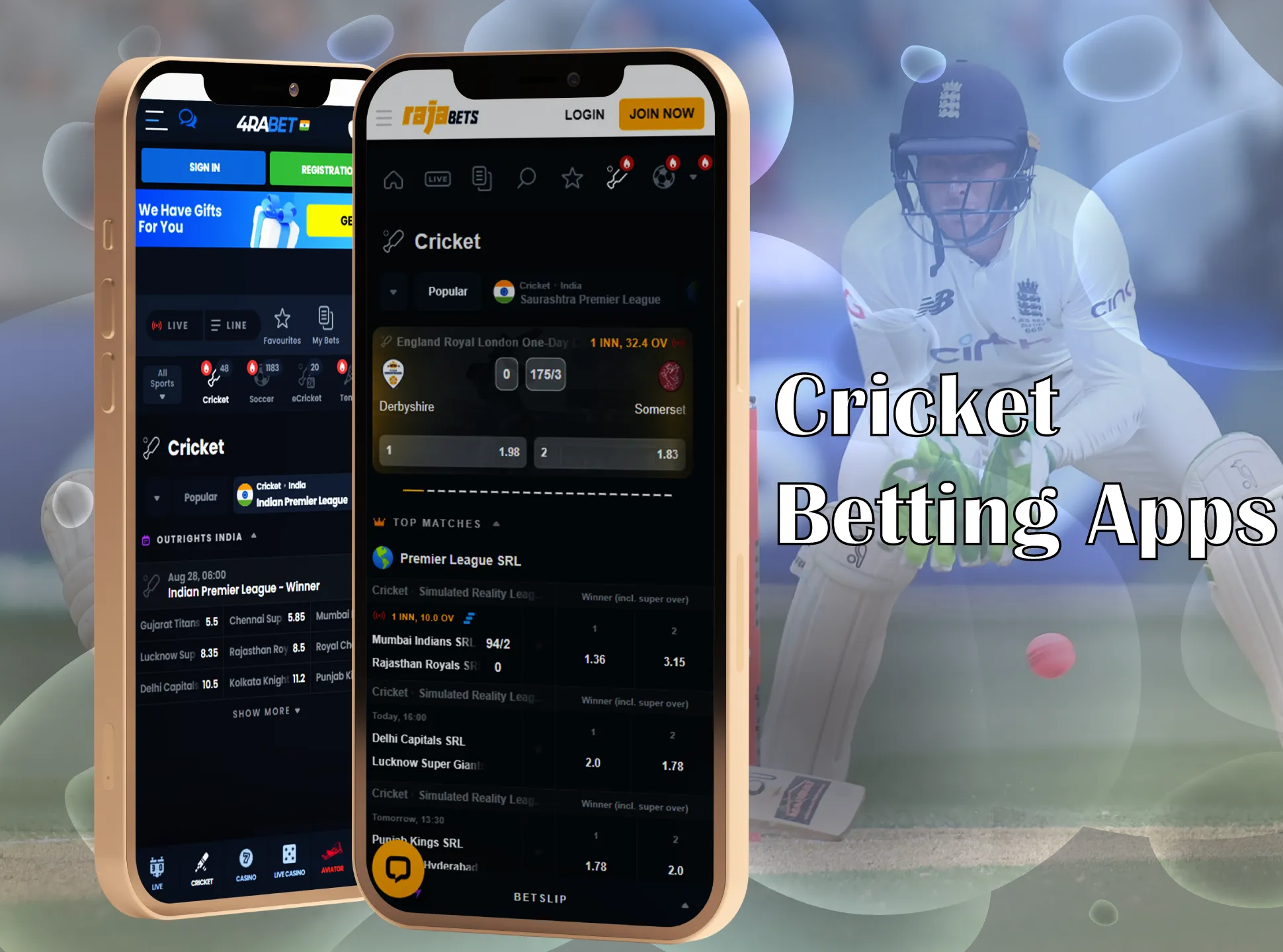 Install app of your favourite betting company on your device.