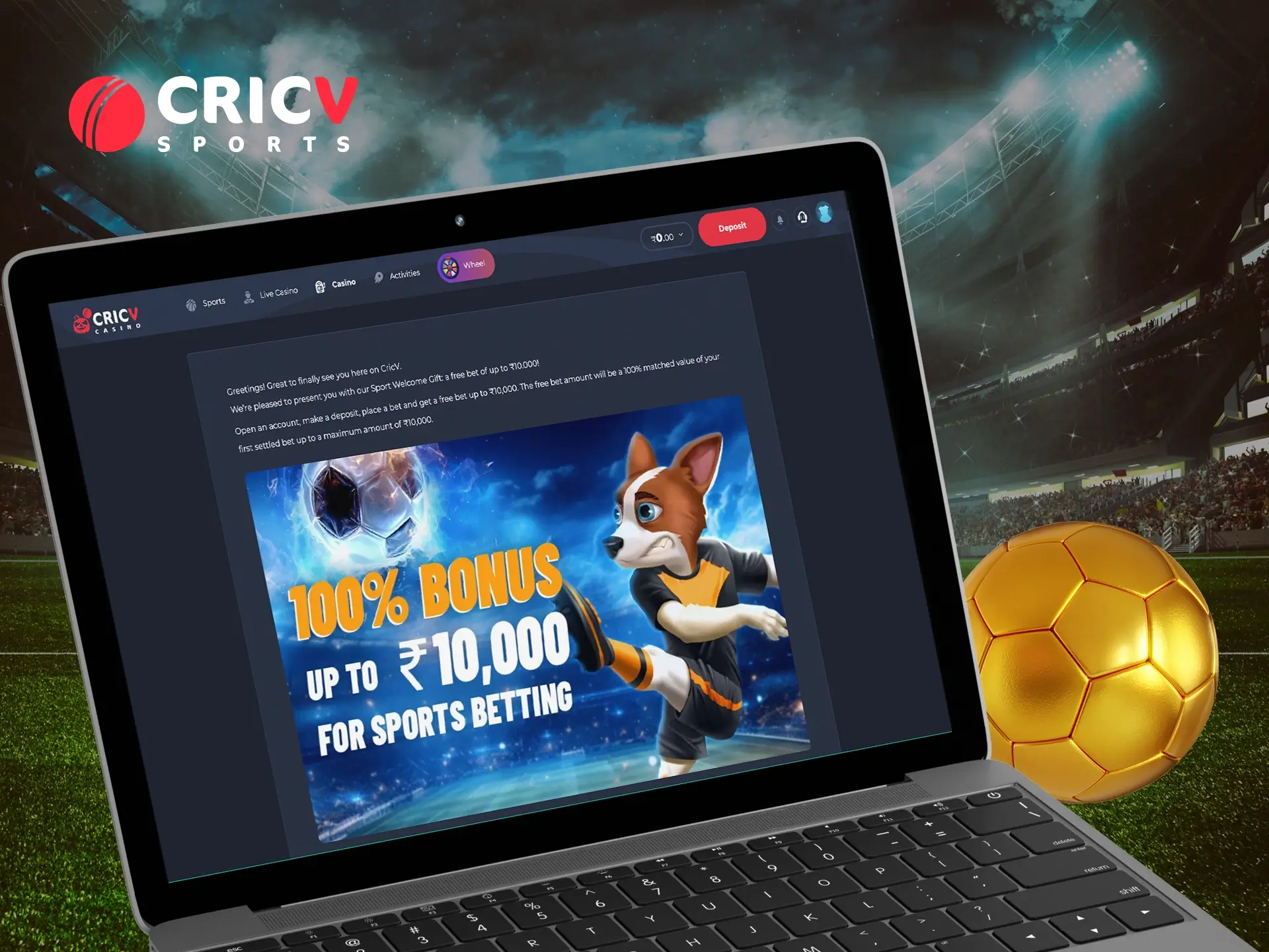 Sports fans will be surprised by this generous betting bonus.