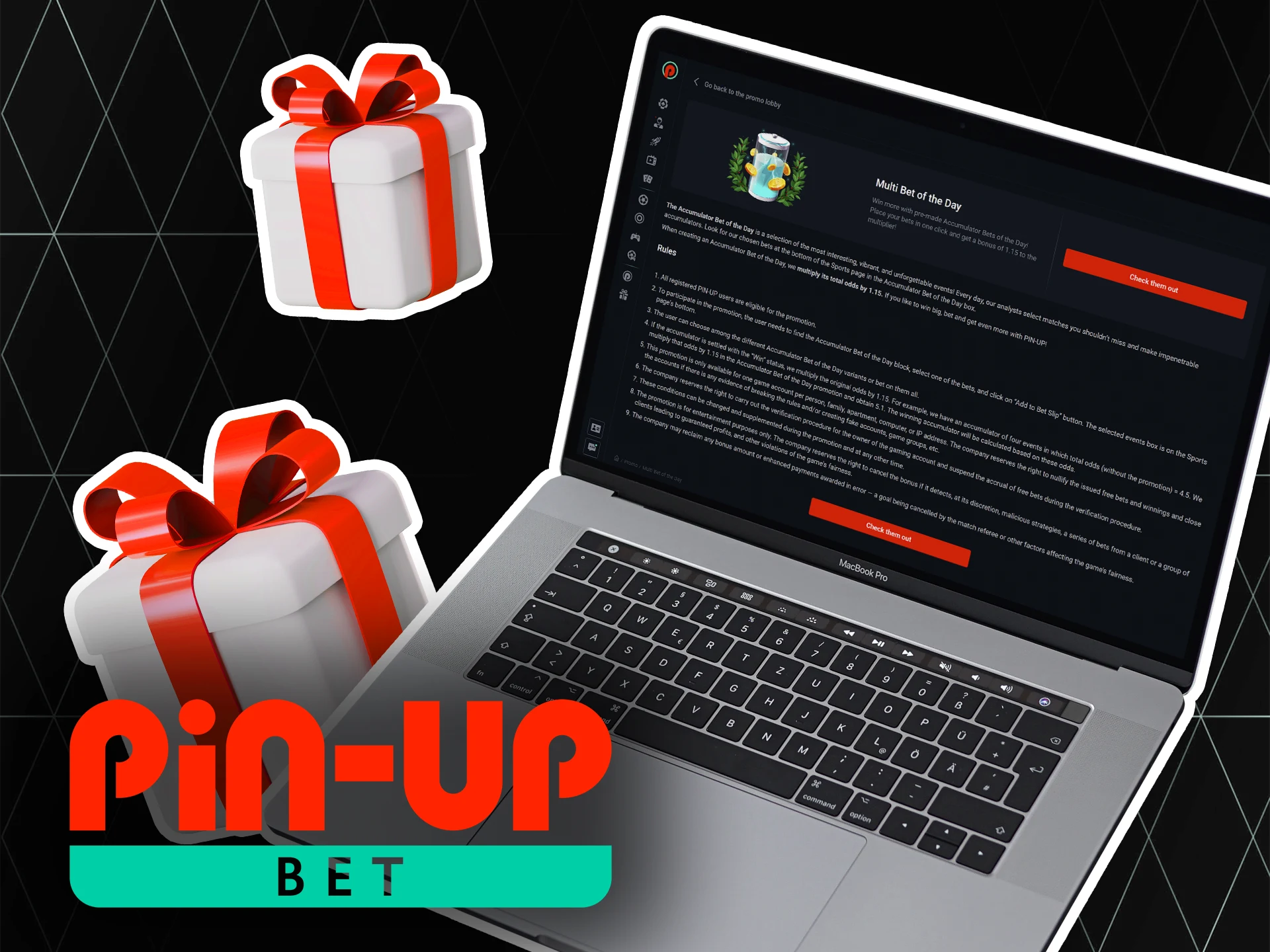 Increase your winnings at Pin-Up with the accumulator bets.