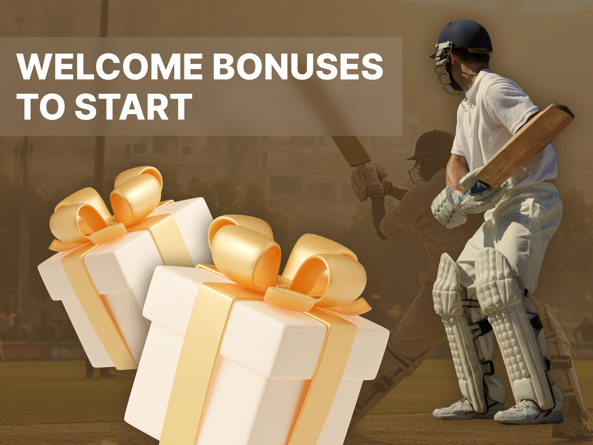 Check out the list of bookmakers and their welcome bonuses.